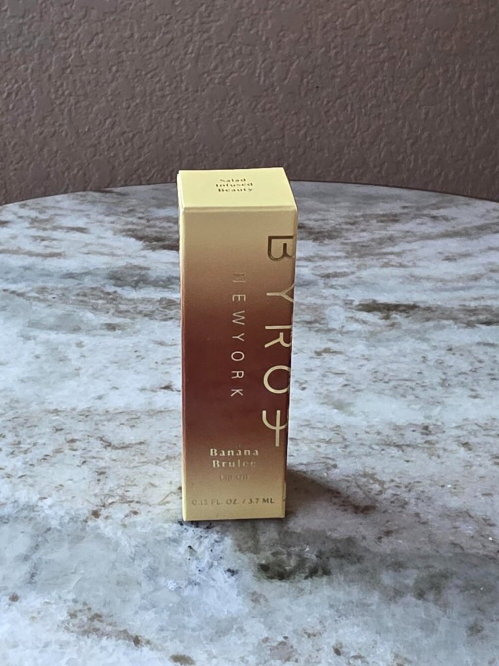 Byroe Lip Oil Banana Brûlée NEW IN BOX